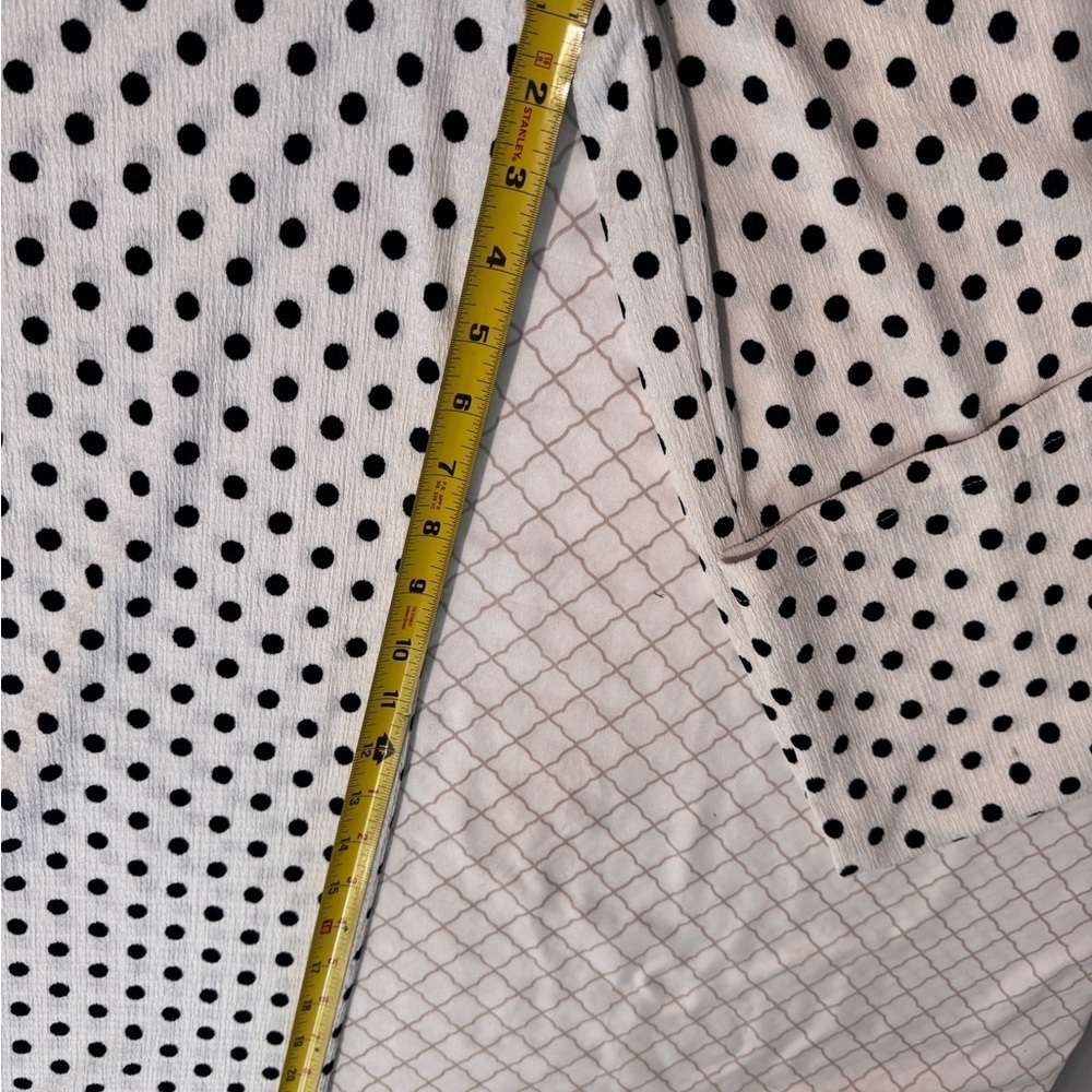 Zara Cream and Black Polka Dot Jumpsuit Size 13-14 (CM 164) - Picture 4 of 7